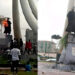 #EndSARS Protesters Desecrate Zik’s Statue
