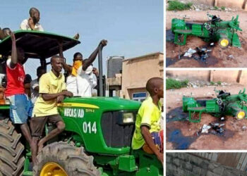 How Hoodlums Looted 110 Tractors in Adamawa - NECSA