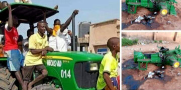 How Hoodlums Looted 110 Tractors in Adamawa - NECSA