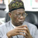 EndSARS: There are civilised ways of staging a peaceful protest – Lai Mohammed