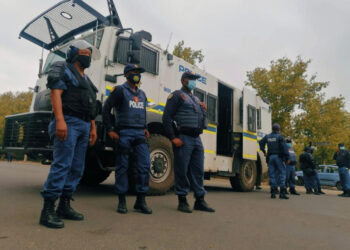 Police Maintain Heavy Presence Outside Senekal Court