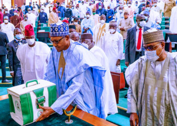 VIDEO President Buhari Presents 2021 Budget To Nass