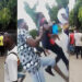Video Gunshots Rock Garki Abuja as Security Operatives Disperse Crowd Attempting to Loot Covid-19 Palliatives