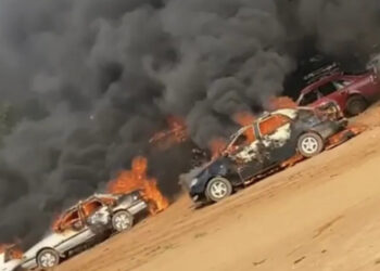 Video How Thugs Attacked #EndSARS Protesters at Apo Village Abuja