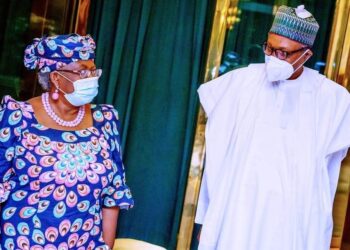 WTO: Ngozi visits Buhari at Aso Rock