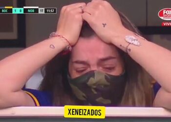 Maradona’s daughter overcame by emotional tribute to late father