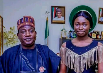 Governor Lalong Meets Plateau Whiz kid With 9 A1 in WAEC