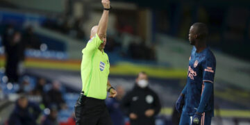 ‘I am deeply sorry’ Nicolas Pepe issues apology to fans for red card against Leeds