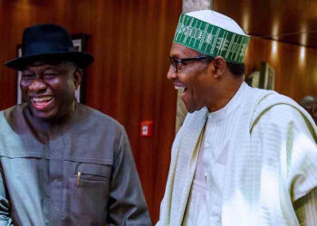 President Buhari Salutes Goodluck Jonathan at 63
