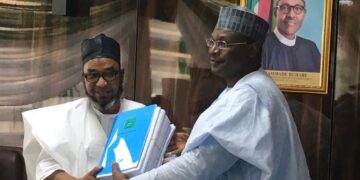 Yakubu hands over to Mu’azu as acting INEC chairman