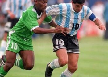 Revealed: Maradona played his last competitive game against Super Eagles
