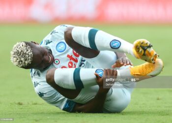 Osimhen arrives Rome, set to undergo further tests on dislocated shoulder