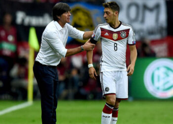 Ozil takes a swipe at Joachim Low after Germany’s historic 6 – 0 defeat to Spain
