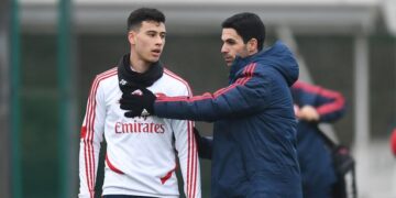 Mikel Arteta provides fresh fitness update on Gabriel Martinelli