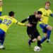 Stubborn Cadiz survive late Barcelona scare to win 2-1