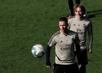 Madrid’s title chase receives huge boost as Hazard, Modric resumes training