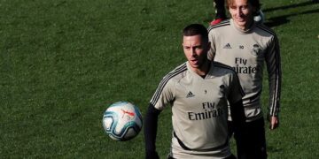 Madrid’s title chase receives huge boost as Hazard, Modric resumes training