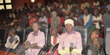 PHOTOS: Governor Masari receives 344 rescued Kankara Boys