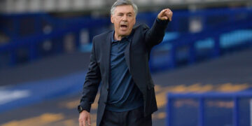 Everton boss Carlo Ancelotti optimistic of Champions League football