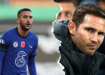 Lampard offers updates on Hakim Ziyech’s hamstring injury