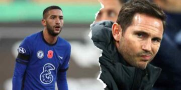 Lampard offers updates on Hakim Ziyech’s hamstring injury
