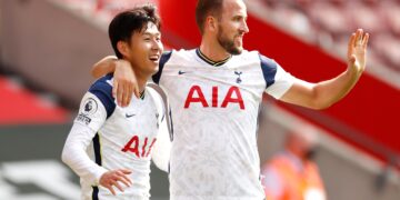 Kane, Son fires Spurs to Premier League lead in 2 – 0 victory over Gunners