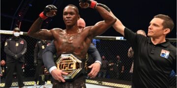 Nigeria’s Isreal Adesanya wins 2020 World MMA fighter of the year
