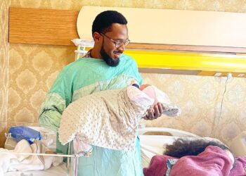 D’banj welcomes first daughter with wife