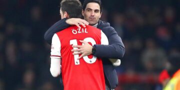 ‘Playing with and coaching Ozil was a privilege’ – Arteta admits as he bids midfielder farewell