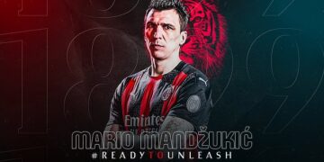 AC Milan confirms the signing of veteran striker Mario Mandzukic