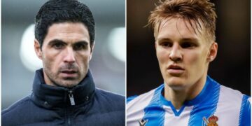 Arteta gives update on Martin Odegaard’s chase