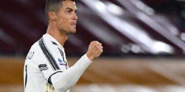 Ronaldo equals Bican’s record for most official goals in Juventus’ 3 – 1 win over Sassuolo
