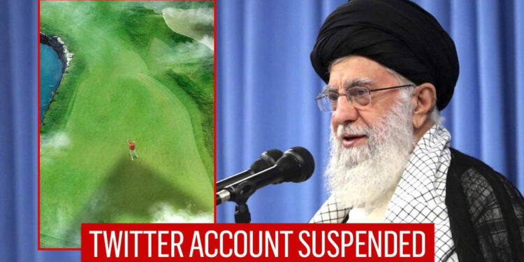 Twitter Suspends Khamenei's Account After Tweet of Trump Golfing Under Warplane Shadow