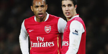 Former Arsenal star Theo Walcott says Robin Van Persie was a ‘better finisher’ than Thierry Henry