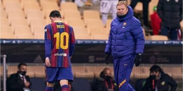 Lionel Messi shown first ever red card as Athletic Bilbao knock Barcelona out of Spanish Super Cup