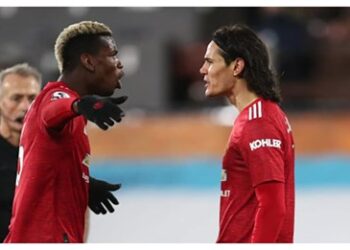 Pogba snubs Solskjaer, gives credit to Edison Cavani for United’s current form