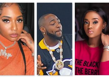 Davido Abandons Chioma, Spotted With New woman Mya Yafai