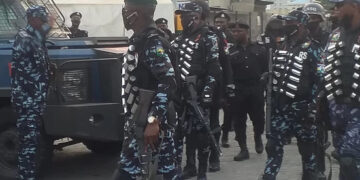 Tension as Police Tighten Security At Lekki Toll Gate in Anticipation of Planned Protests