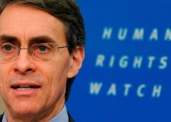 Executive director of Human Rights Watch Kenneth Roth.