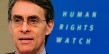 Executive director of Human Rights Watch Kenneth Roth.