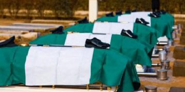 NAF Crash Victims Buried Amidst Tears