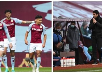 Arsenal reach double figures for defeats in Villa loss