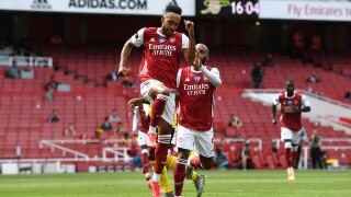 Aubameyang scores hat-trick as Arsenal thump Leeds 4 – 2