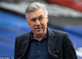 Carlo Ancelotti dreams of top four finish for Everton
