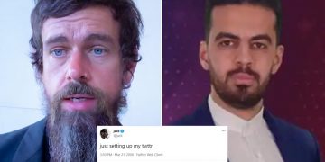 Jack Dorsey's 'just setting up my twttr,' sold for $2.9m