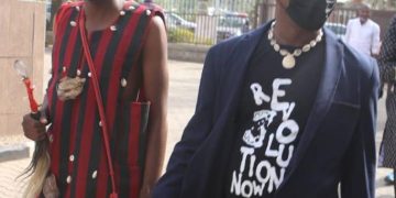 Spiritualist Accompanies Sowore To Court (PHOTOS)