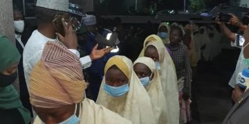 Zamfara Schoolgirls Released, Arrive Govt House