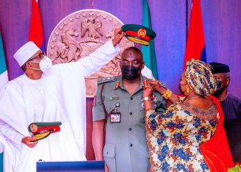 President Buhari Decorates New Service Chiefs [PHOTOS]