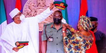 President Buhari Decorates New Service Chiefs [PHOTOS]