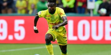 Moses Simon scores as Nantes hand PSG shock defeat